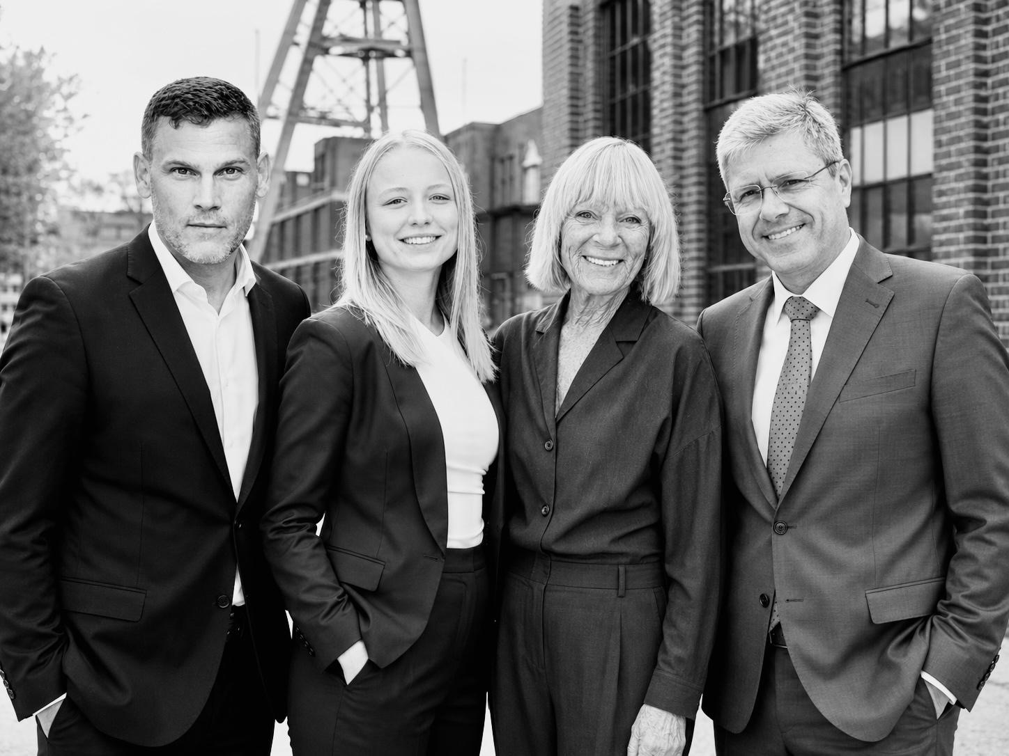 Das Fieldcoach-Team von BSC Concepts & Consulting vor dem Zollverein in Essen